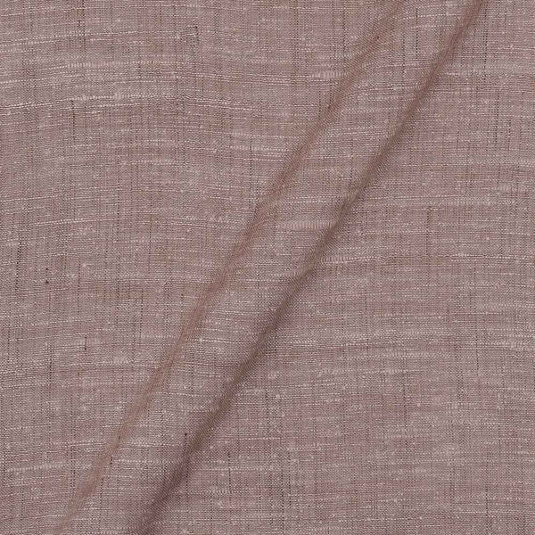 Bhagalpur Jute Type Cotton Dusty Rose Colour 47 Inches Width Plain Dyed Fabric freeshipping - SourceItRight