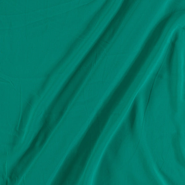 Flowy (Crepe Type) Heavy Quality Dyed Emerald Green Colour Poly Fabric freeshipping - SourceItRight