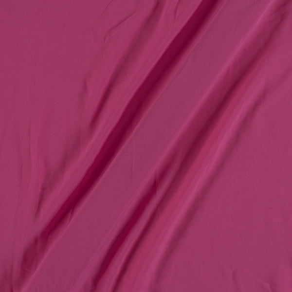 Flowy (Crepe Type) Heavy Quality Dyed Polyester Candy Pink Colour Fabric cut of 0.60 Meter freeshipping - SourceItRight