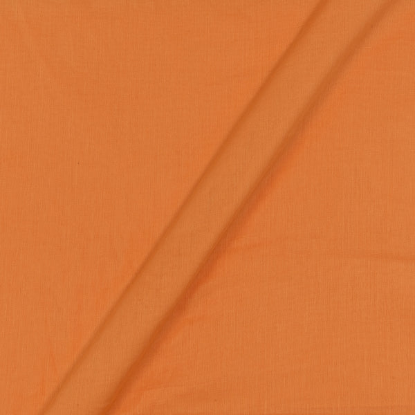 Mul Type Cotton Orange Colour 43 inches Width Fabric freeshipping - SourceItRight