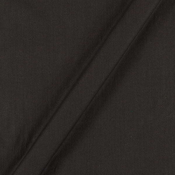 Rayon Slub Black Colour 50 Inches Width Stretchable Fabric freeshipping - SourceItRight