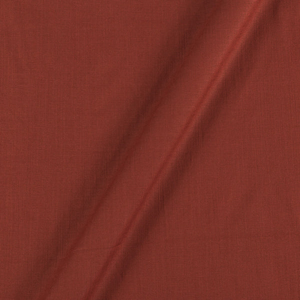 Rayon Slub Rust Colour Stretchable Fabric freeshipping - SourceItRight