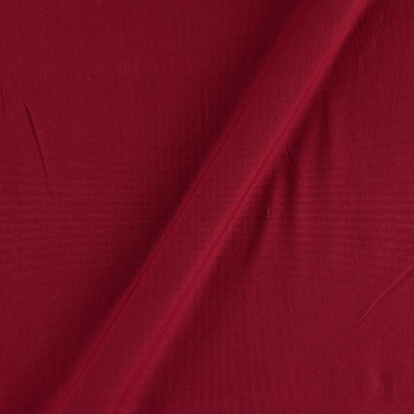 Mercerised Soft Cotton Maroon Red Colour Plain Dyed Fabric freeshipping - SourceItRight