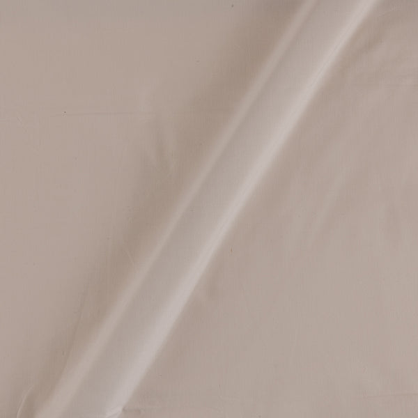 Mercerised Soft Cotton Pearl White Colour 45 Inches Width Plain Dyed Fabric freeshipping - SourceItRight