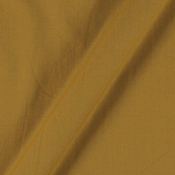 Mercerised Soft Cotton Mustard Colour Plain Dyed Fabric freeshipping - SourceItRight