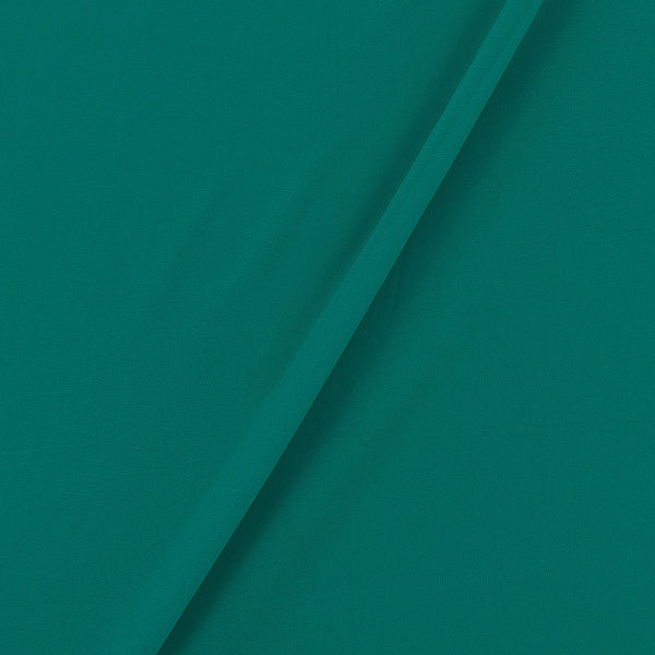 Georgette Aqua Green Colour Plain Dyed Poly Fabric freeshipping - SourceItRight