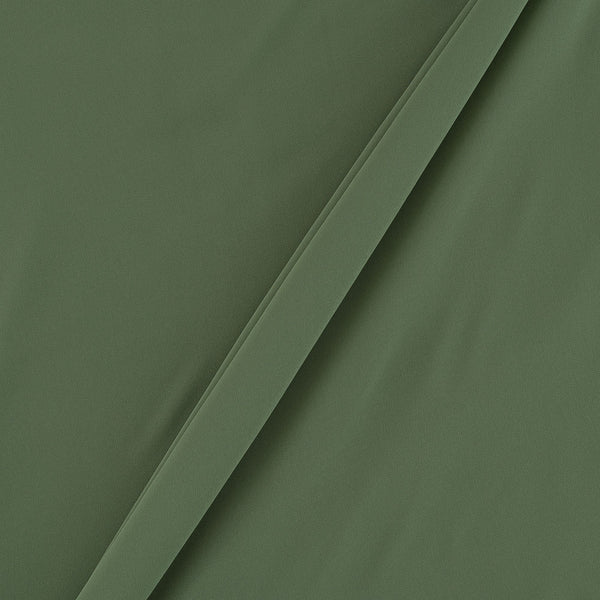 Georgette Laurel Green Colour Plain Dyed Poly Fabric freeshipping - SourceItRight