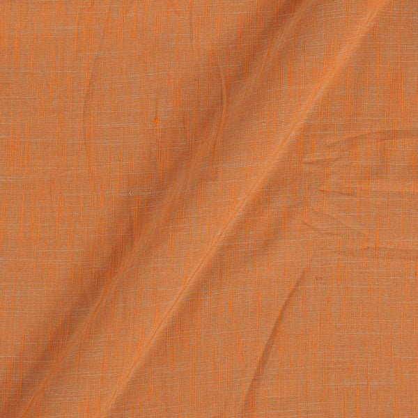 Slub Cotton Plain Peach Orange Colour 39 Iches Width Fabric freeshipping - SourceItRight