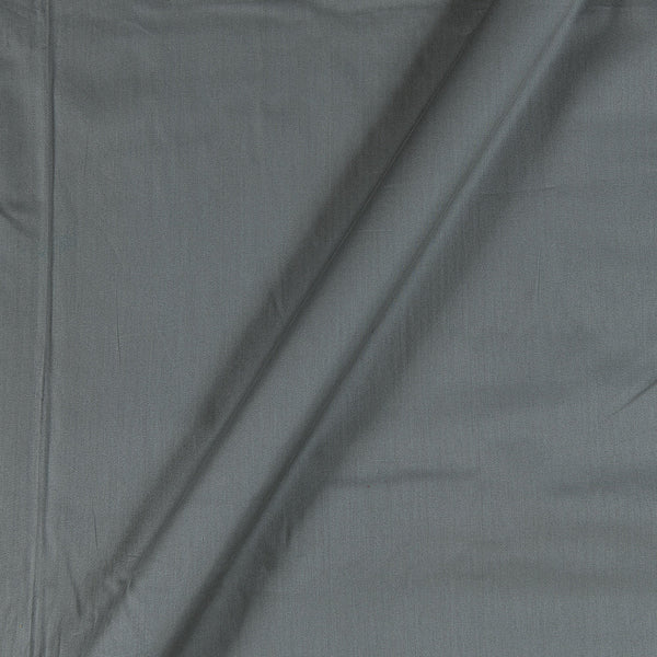 Cotton Satin Ash Grey Colour 43 Inches Width Plain Dyed Fabric freeshipping - SourceItRight