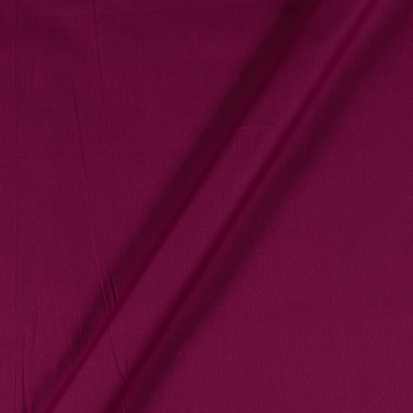 Cotton Satin Raspberry Colour 43 Inches Width Plain Dyed Fabric freeshipping - SourceItRight