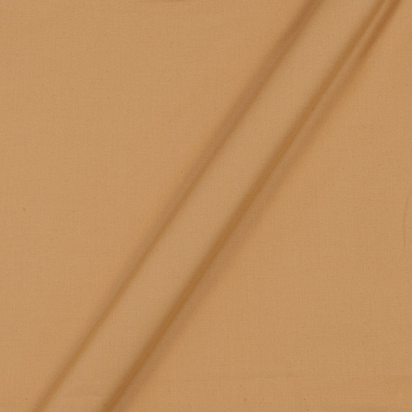 Cotton Satin Sand Gold Colour 43 Inches Width Plain Dyed Fabric freeshipping - SourceItRight