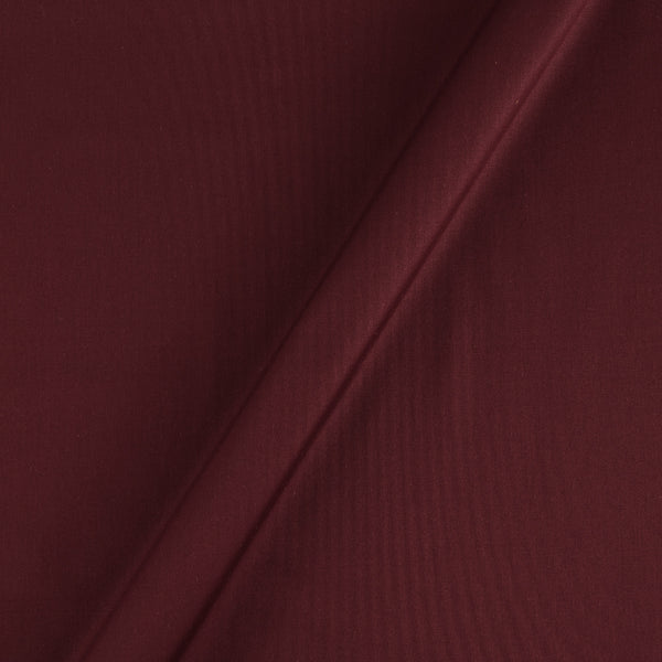 Buy Spun Cotton (Banarasi PS Cotton Silk) Dark Maroon Cross Tone [Maroon X  Black] Fabric - Dry Clean Only Online 4000FG - SourceItRight