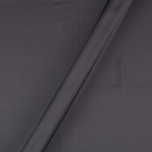 Satin Steel Grey Colour 60 Inches Width Plain Imported Fabric freeshipping - SourceItRight