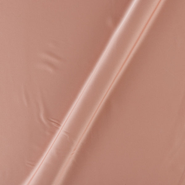 Satin Pastel Peach Colour 60 Inches Width Plain Imported Fabric freeshipping - SourceItRight