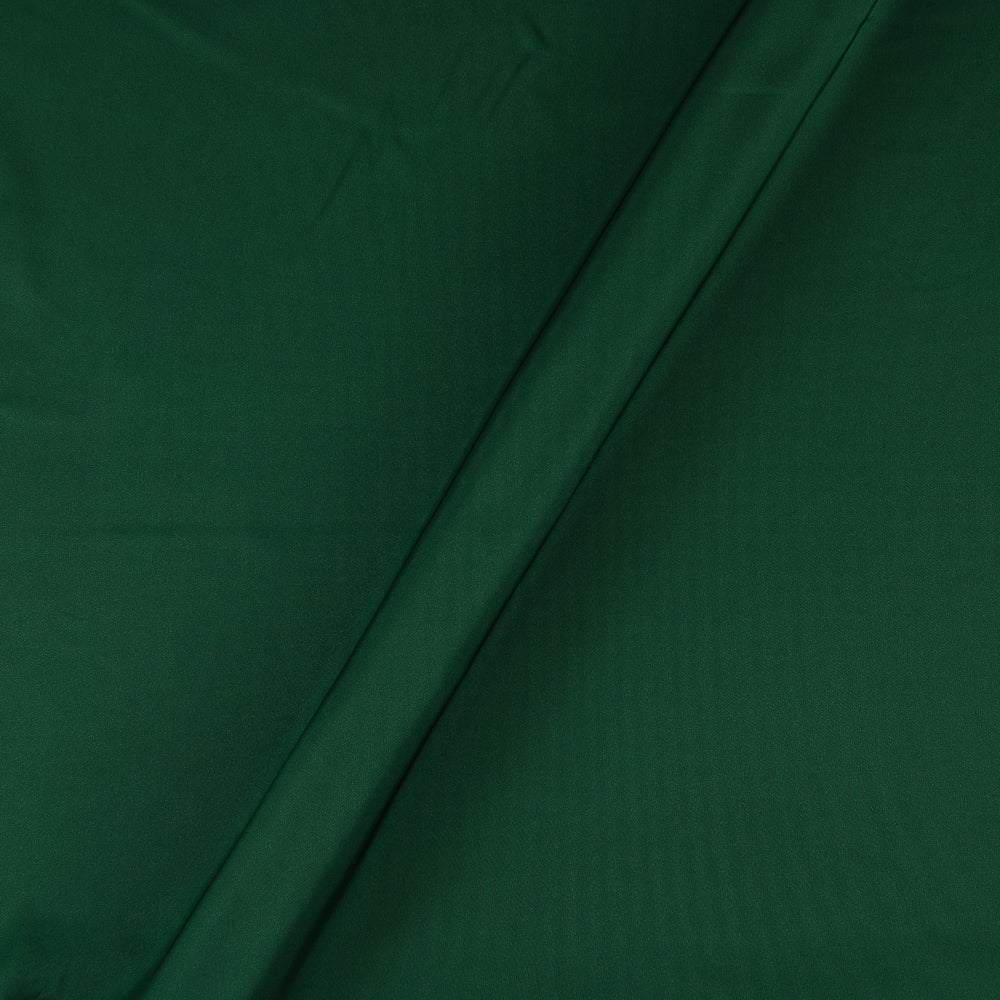 Satin Bottle Green Colour 60 Inches Width Plain Imported Fabric ...