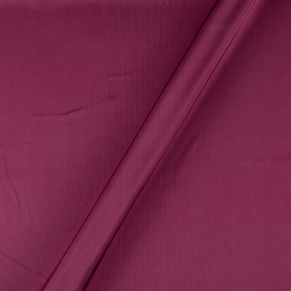 Light Copper Color Plain Cotton Satin Lycra Fabric (Width 42