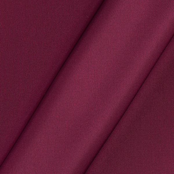 Light Copper Color Plain Cotton Satin Lycra Fabric (Width 42