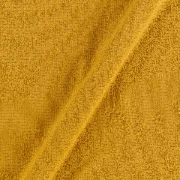 Soft Grainy  Mustard Yellow Colour 60 Inches Width Imported Crepe Fabric freeshipping - SourceItRight