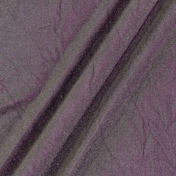Buy Shimmer Stretch Purple Two Tone Imported Fabric 4203R Online