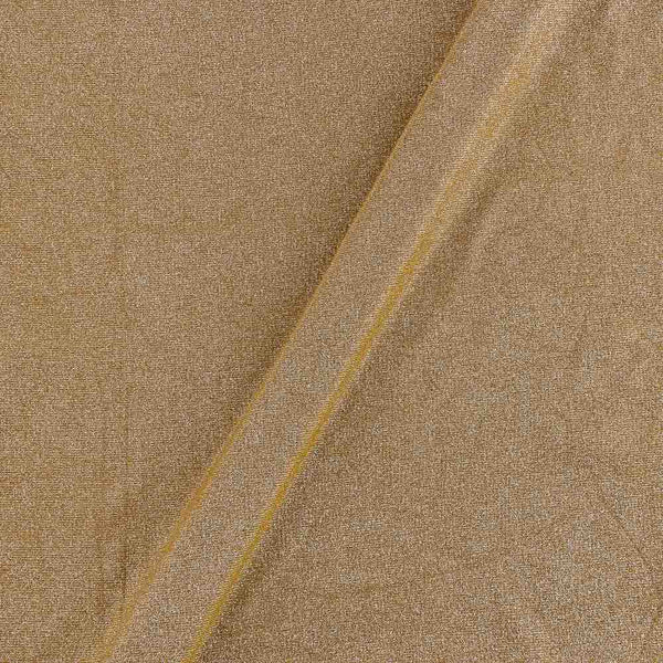 Buy Shimmer Stretch Beige Colour Imported Fabric 4203U Online