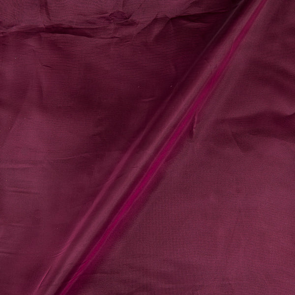 Shimmer Organza Plum Colour 58 Inches Width Imported Fabric