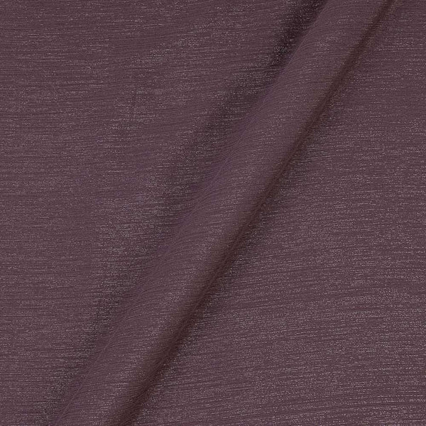 Wrinkle Shimmer Chiffon Plum Wine Colour 60 Inches Width Imported Fabric freeshipping - SourceItRight