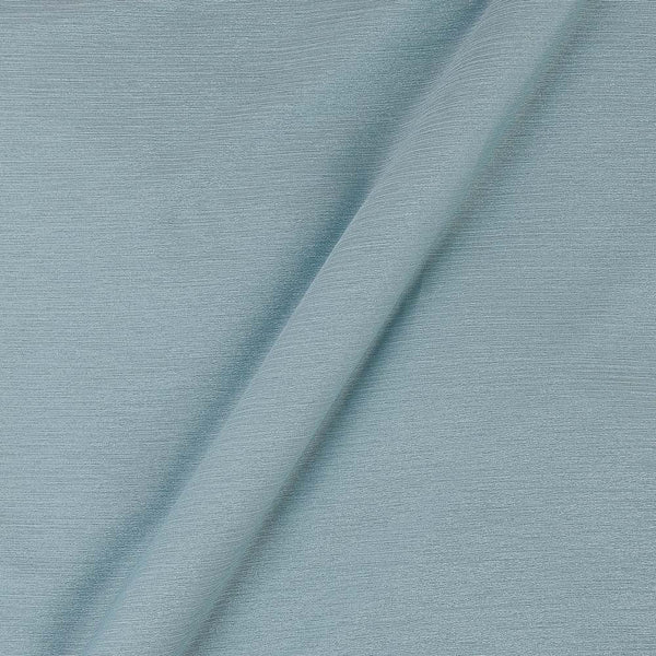 Wrinkle Shimmer Chiffon Pale Aqua Colour 61 Inches Width Imported Fabric freeshipping - SourceItRight