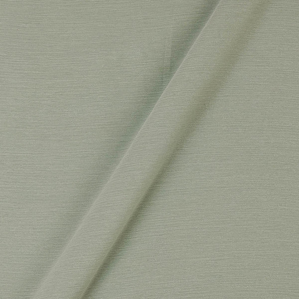 Wrinkle Shimmer Chiffon Pale Green Colour 60 Inches Width Imported Fabric freeshipping - SourceItRight