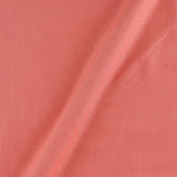 Premium Pure Linen Sugar Coral Colour Shirting & All Purpose Fabric 4211AE Online