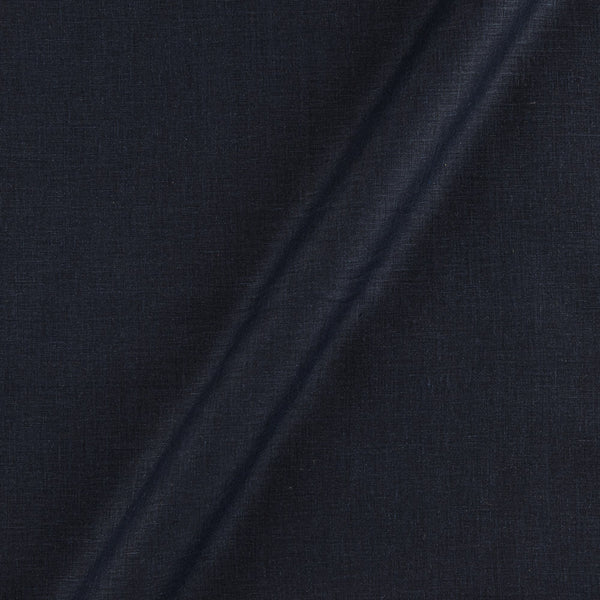 Premium Pure Linen Midnight Blue Colour Shirting & All Purpose Fabric 4211Y Online