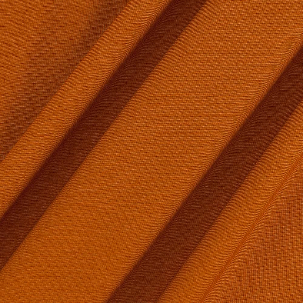 Buy Lizzy Bizzy Rust Orange Colour Plain Dyed Fabric Online 4212AL 