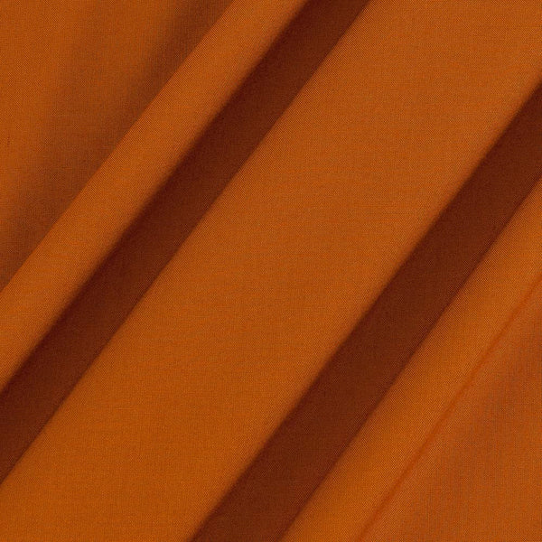 Buy Lizzy Bizzy Rust Orange Colour Plain Dyed Fabric Online 4212AL 