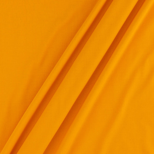 Buy Lizzy Bizzy Turmeric Yellow Colour Plain Dyed Fabric Online 4212AP