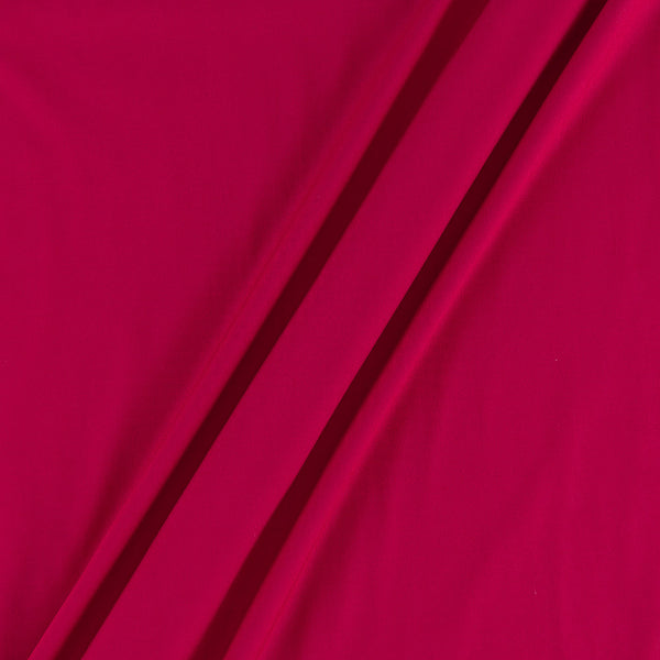 Buy Lizzy Bizzy Hot Pink Colour Plain Dyed Fabric Online 4212AU