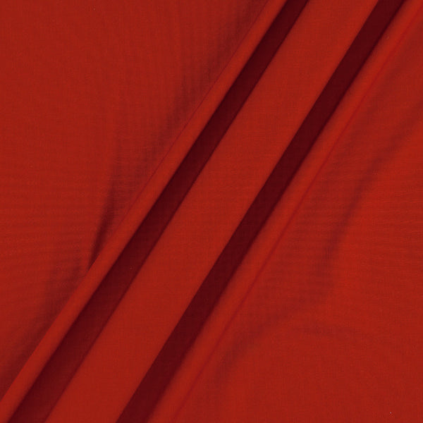 Buy Lizzy Bizzy Mars Red Colour Plain Dyed Fabric Online 4212BI 