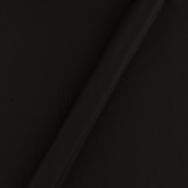Lizzy Bizzy Black Colour Plain Dyed Fabric 4212B