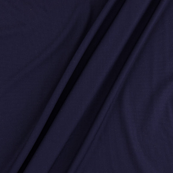 Buy Lizzy Bizzy Dark Navy Blue Colour Plain Dyed Fabric Online 4212V