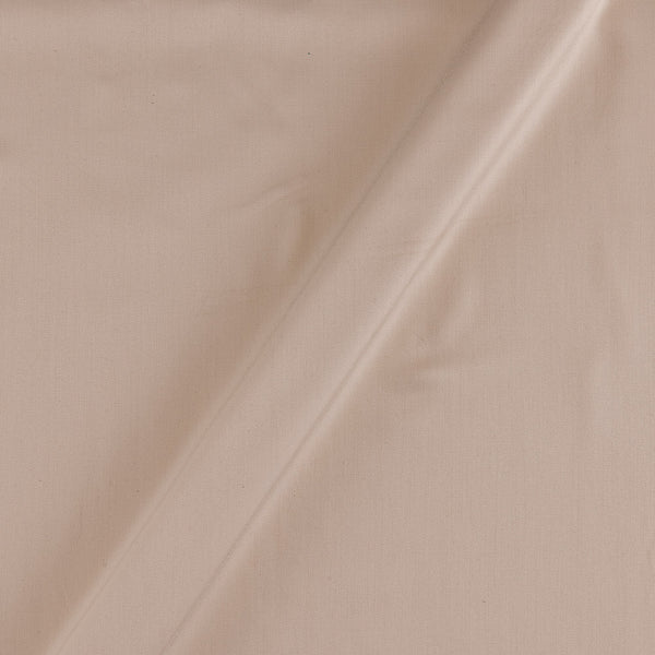 Viscose Satin Pearl White Colour Plain Dyed Fabric 4214E