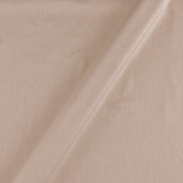 Viscose Satin Pearl White Colour Plain Dyed Fabric 4214E