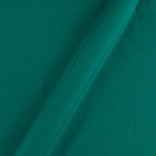 Poplin Cotton Sea Green Colour Plain Dyed Fabric 4215AD