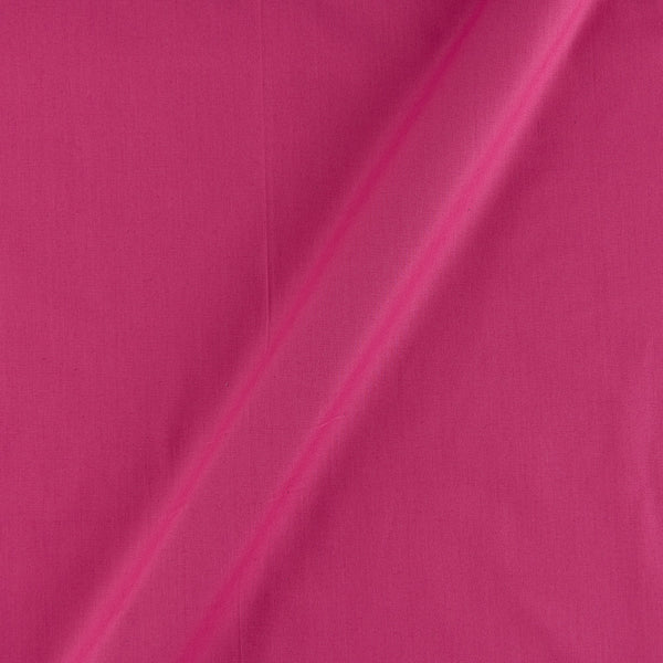 Buy Poplin Cotton Candy Pink Colour Plain Dyed Fabric 4215AS Online