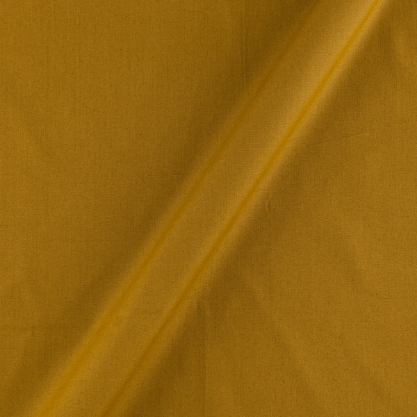 Amara Mustard - Yellow Cotton fabric, Plain
