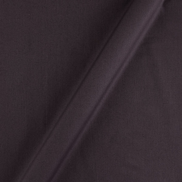 Poplin Cotton Steel Grey Colour Plain Dyed Fabric 4215M