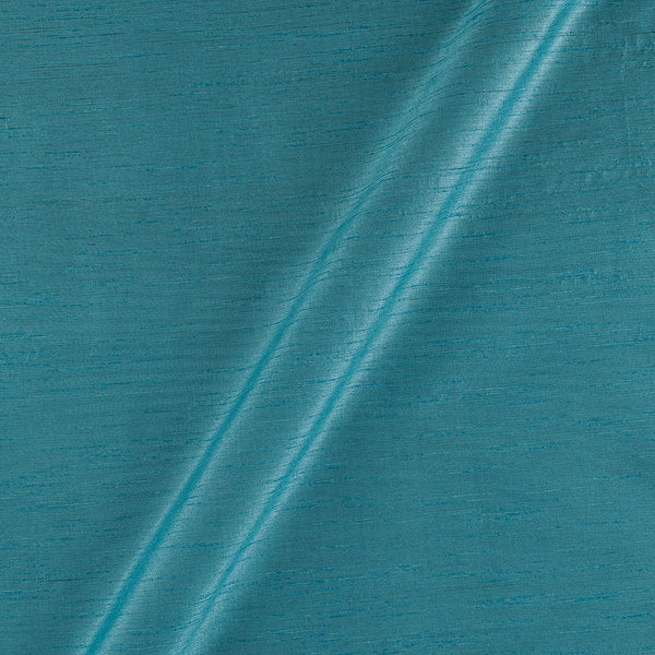 Buy Banarasi Raw Silk [Artificial Dupion] Aqua Colour Dyed Fabric 4216H Online