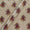 Banarasi Brocade Light Beige Colour Floral Satin Fabric freeshipping - SourceItRight