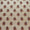 Banarasi Brocade Light Beige Colour Floral Satin Fabric freeshipping - SourceItRight