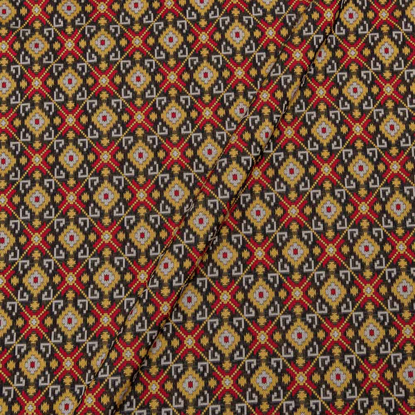 Banarasi Silk Multi Colour 47 Inches Width Brocade Fabric freeshipping - SourceItRight
