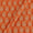 Chanderi Feel Fanta Orange Colour Paisley Pattern Fancy Jacquard Fabric 7001FH