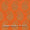 Buy Chanderi Feel Orange Colour Paisley Pattern Fancy Jacquard Fabric 7001FI Online