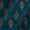 Buy Slub Chanderi Feel Dark Blue Colour Small Butti Pattern Fancy Jacquard Fabric 7001FY Online